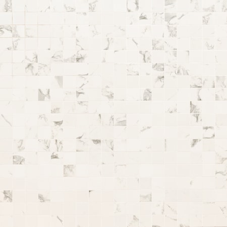 Msi Statuario 12 In. X 12 In. X 10Mm Matte Porcelain Mesh-Mounted Mosaic Floor And Wall Tile, 8PK ZOR-PT-0146